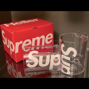 Supreme Heller Mugs (Clear) - NEW